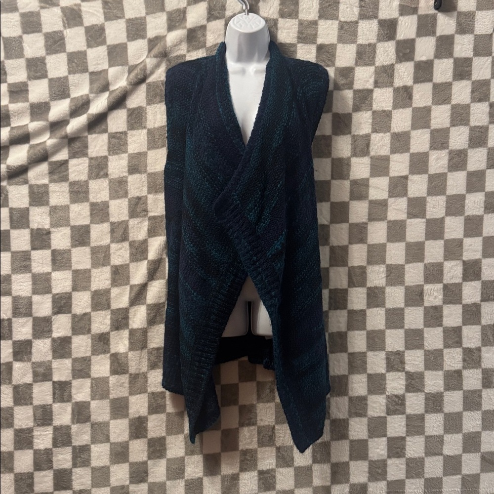 Vince Women’s Long Cardigan Chenille Open front Sweater Size S/Small